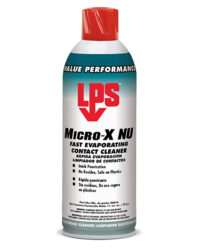 LPS MICRO-X NU FAST EVAPORATING CONTACT CLEANER